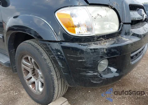 2007 Toyota Sequoia Sr5 V8 z USA, uszkodzony, nr VIN 5TDBT44A27S280117